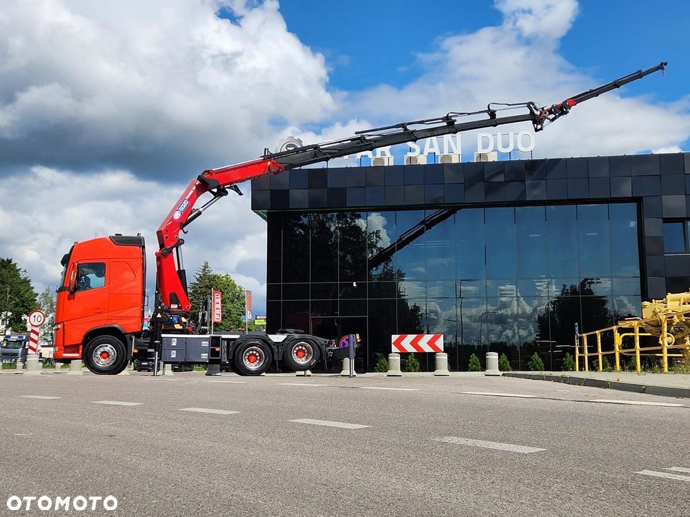 Volvo FH 540 6x2 HMF 5020-K6 Fly Jib HDS Ciągnik Siodło - 12