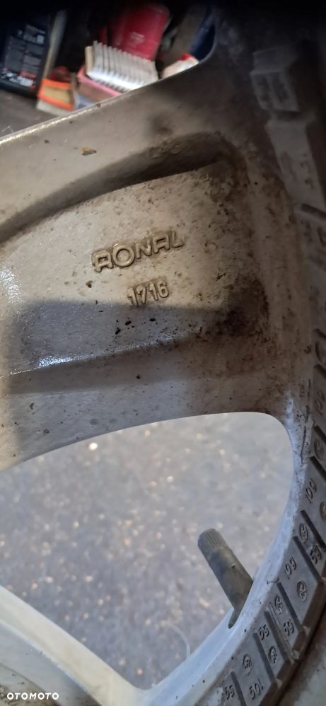 felga ronal 17" 7j 5x112 plus opona 215 50 17 ford zapas - 2