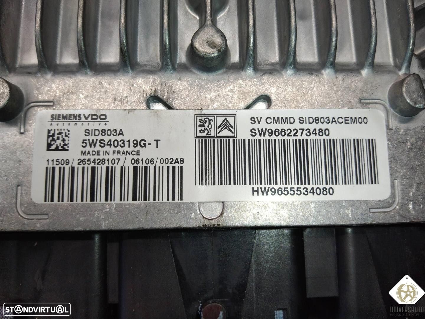CENTRALINA MOTOR UCE PEUGEOT 407 SW 2004 - 2