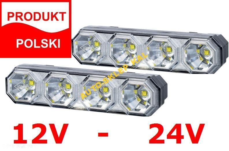 ŚWIATŁA LAMPY DZIENNEj 12 24V 12W POLSKA Jakość - 4