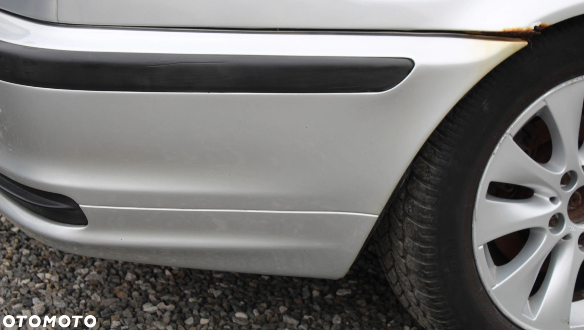 ZDERZAK TYŁ TYLNY BMW E46 SEDAN 354 TITANSILBER - 2