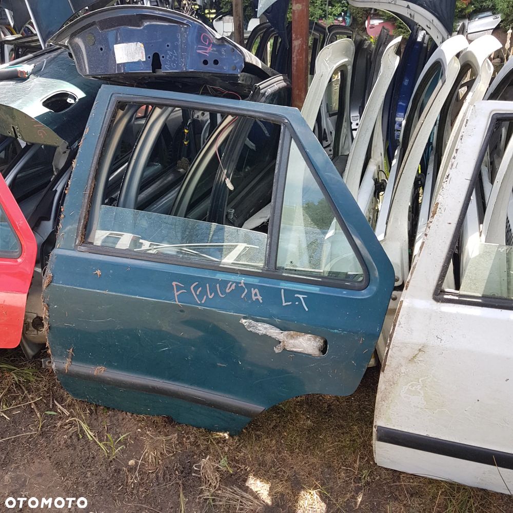 drzwi szyba zamek podnośnik szyby skoda felicia tył - 4