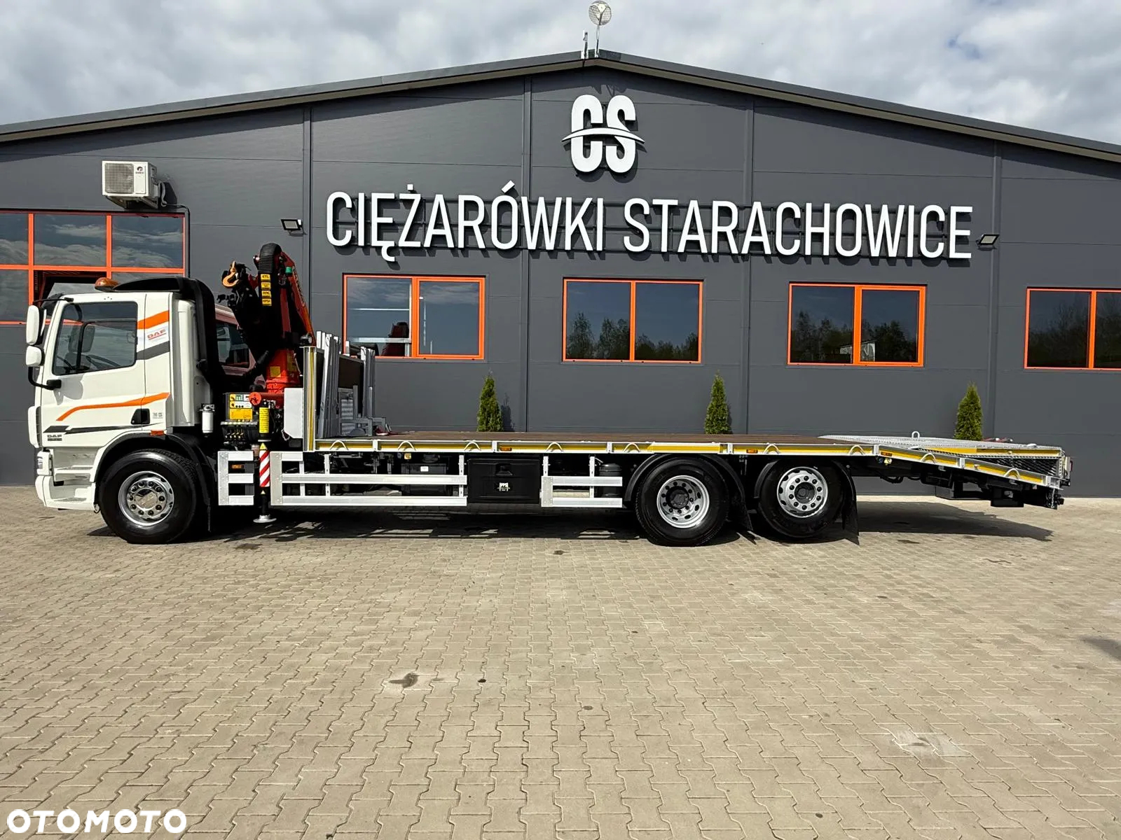 DAF DAF CF 75.310 / E5 / 6x2 / laweta + żuraw PALFINGER PK 18002 EH / platforma , pomoc drogowa , skrzynia - 5