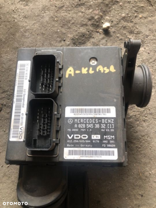 Sterownik silnik Mercedes A klasa 168 1.6 A0285453832
