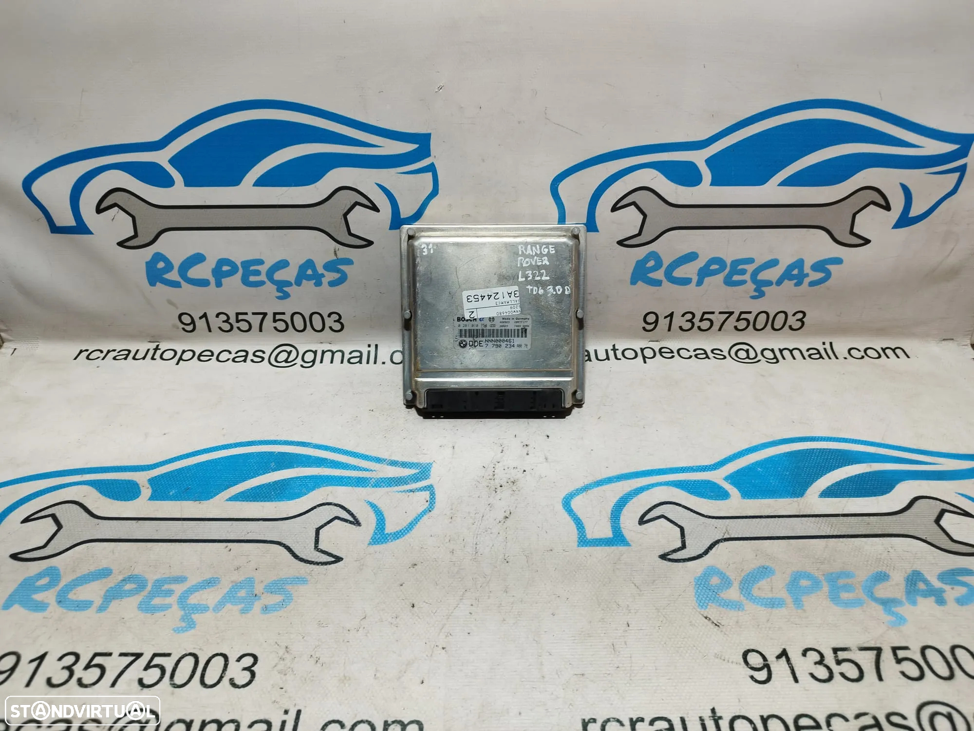 CENTRALINA ECU MOTOR BOSCH LAND ROVER RANGE ROVER 3 III MK3 L322 3.0D 306D1 0281010754 0 281 010 754 7790234 7 790 234 SPORT 1 I MK1 L320 - 4