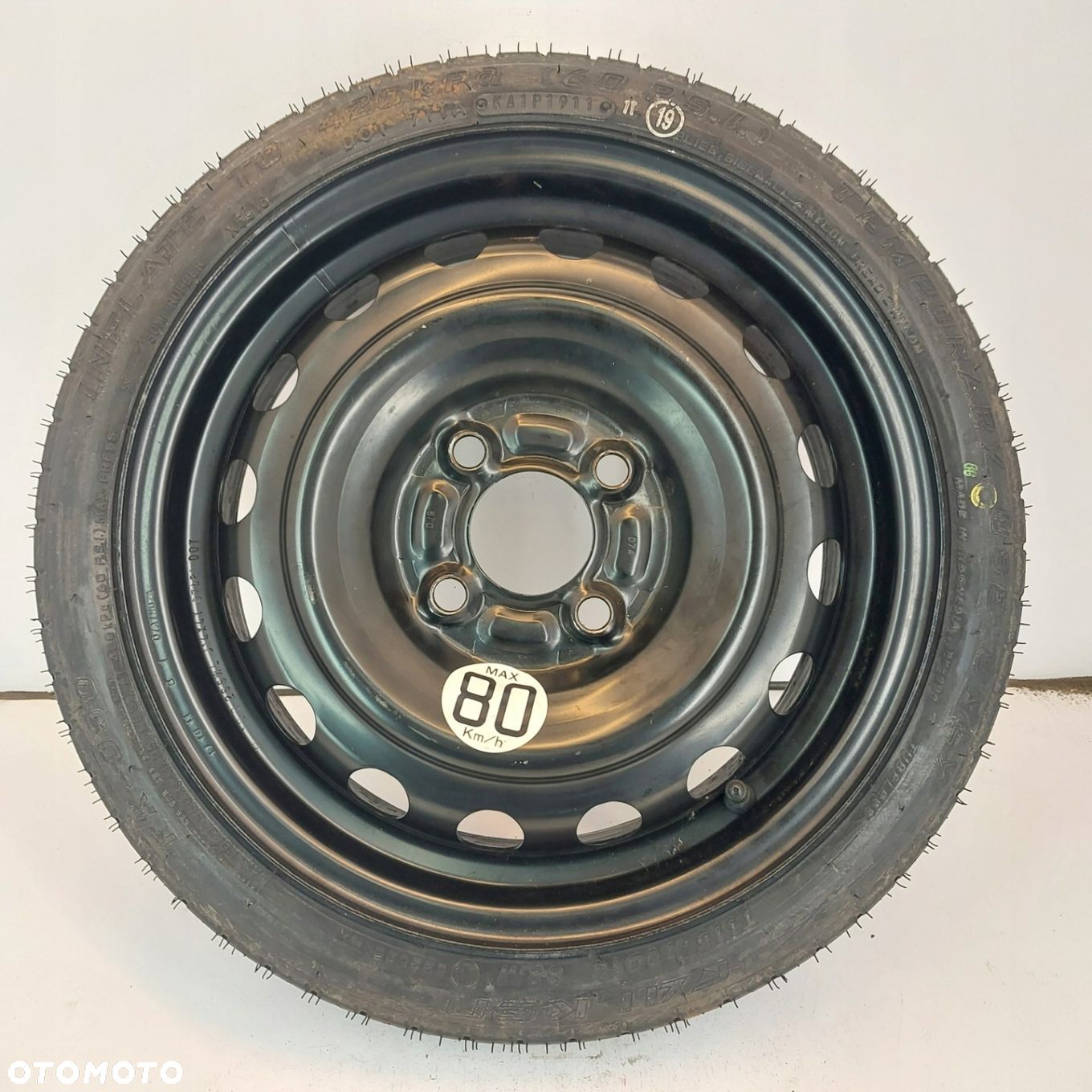 Koło dojazdowe dojazdówka 14 4x100 Nissan Micra 115/70R14 B1862 - 1