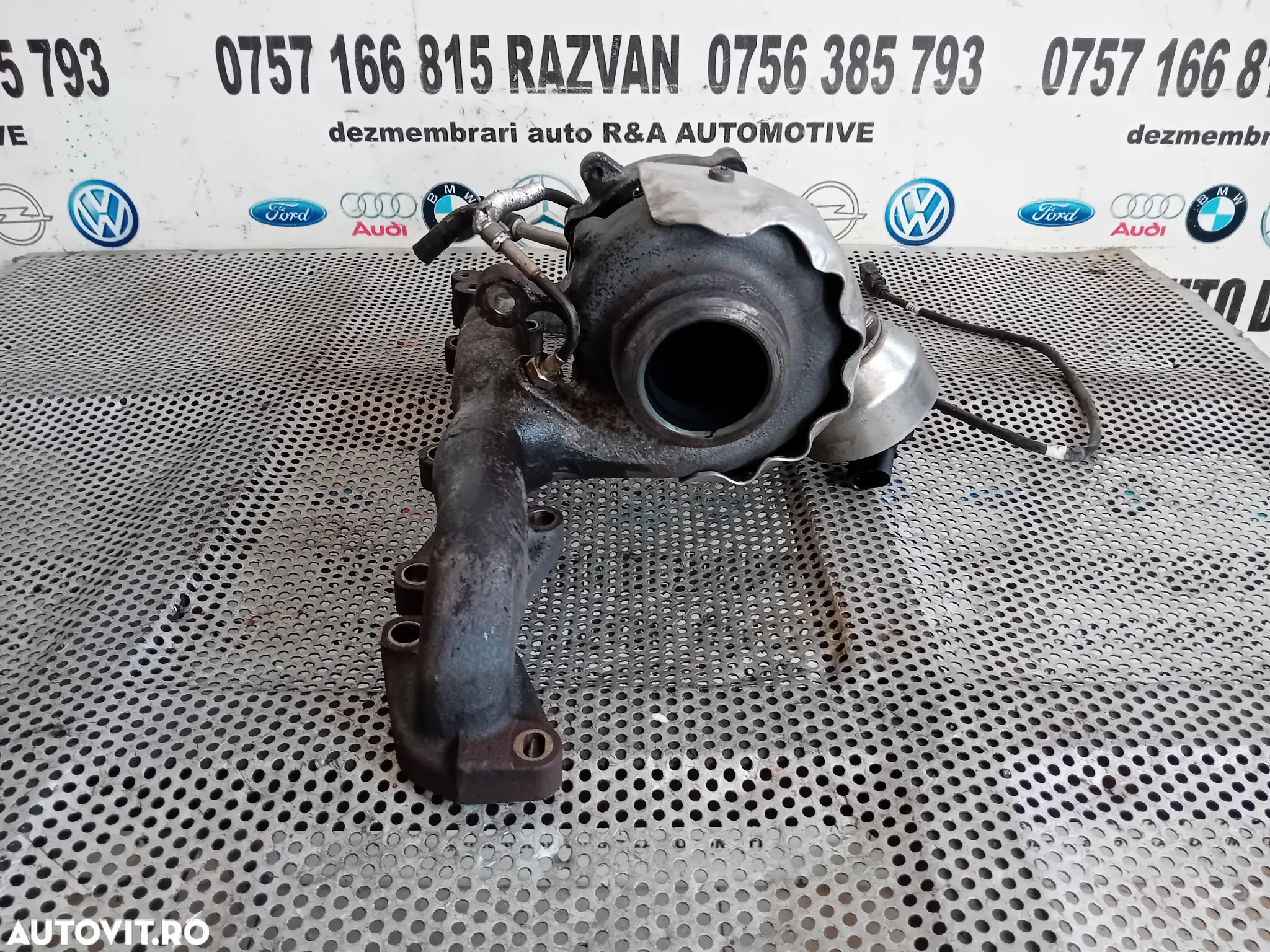 Turbo Turbina Audi A4 A5 A6 C7 Q3 Q5 2.0 Tdi 190 Cai Motor CNH Cod 04L253056C Cutie Automata NYU - 7