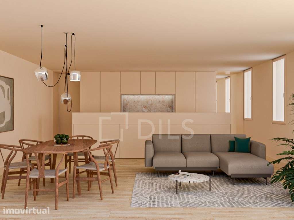 Apartamento T3, estrear, com varanda e garagem em Campo de Ourique - Grande imagem: 3/48