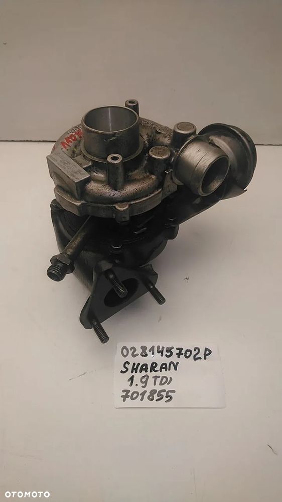 TURBINA VW SHARAN 1.9TDI 110 KM AFN AVG 028145702S - 1