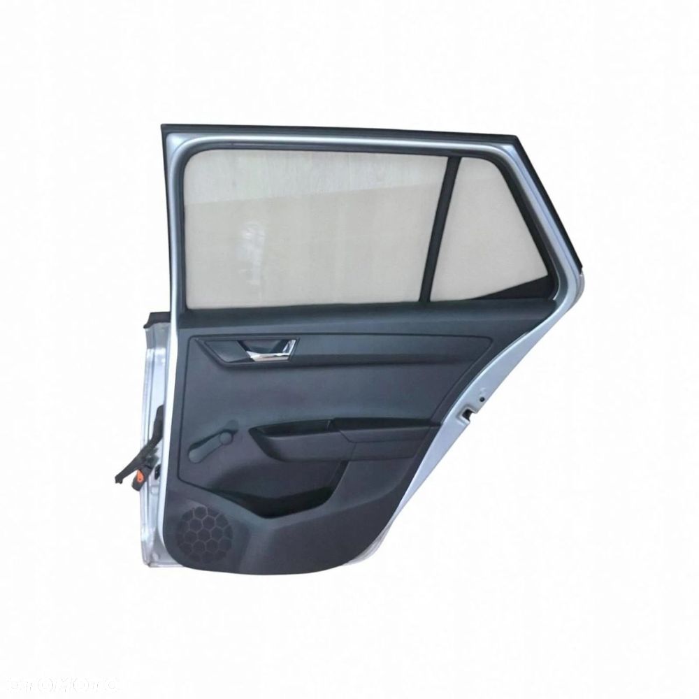 DRZWI TYLNE TYŁ PRAWE KOMPLETNE SKODA FABIA III HB HATCHBACK 5D KOLOR LA7W - 6