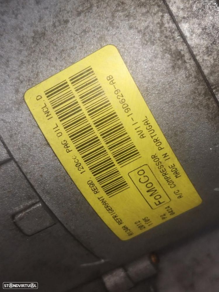 COMPRESSOR DE AR CONDICIONADO FORD FIESTA CNN - 1