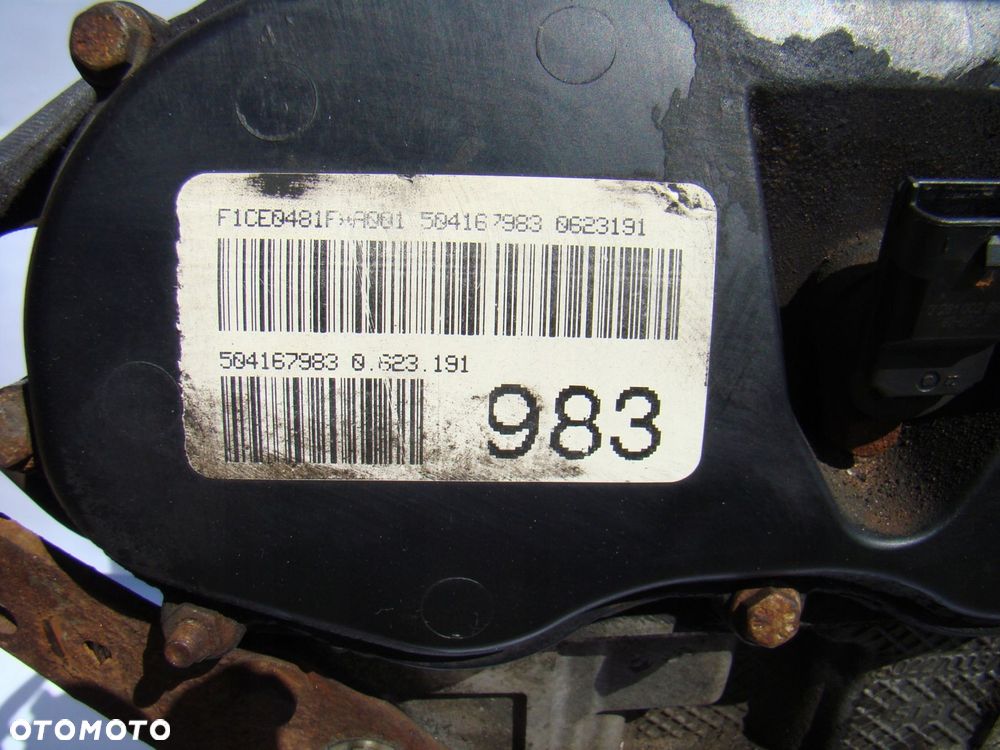 silnik goły słupek ducato iveco 3.0 euro 4 06- f1ce0481f 284 tyś - 4
