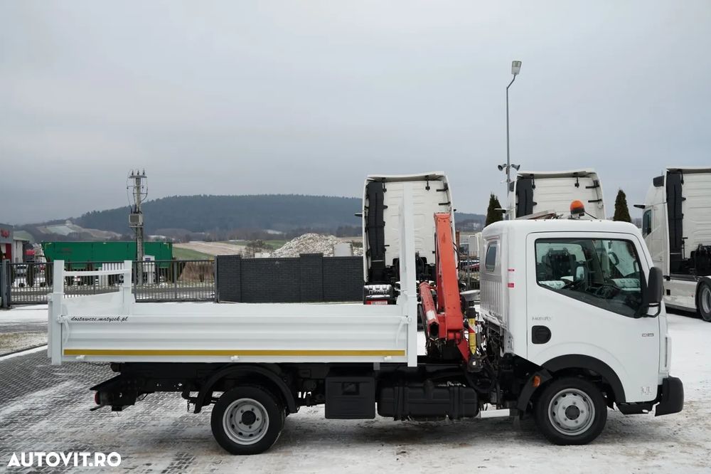 Renault MAXITY 140 DXI / BASCULATOR / + HDS FASSI F22A / CAPACITATE DE RIDICARE 995 KG / ATRACȚIE 5,5 M / IMPORTAT - 15
