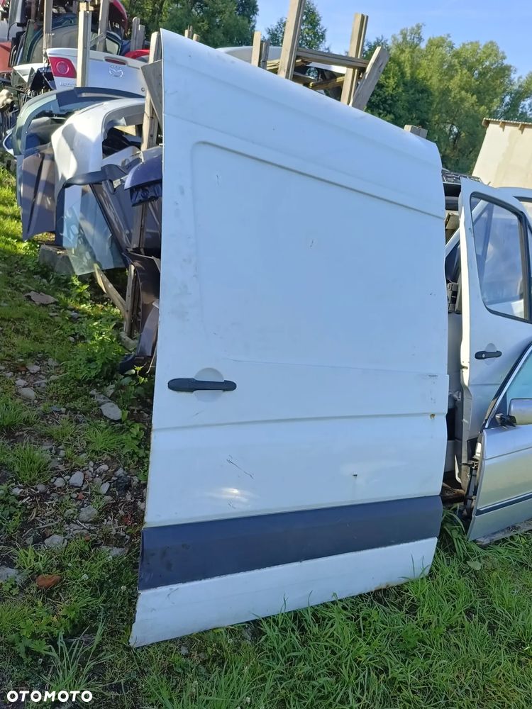 MERCEDES SPRINTER 906 W906 DRZWI PRZESUWNE BOCZNE LEWE WYSOKI MAXI  KOMPLETNE - 2