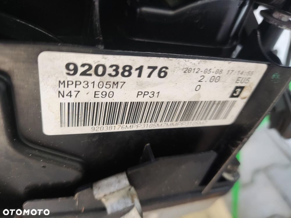 SILNIK KOMPLETNY WTRYSKIWACZE TURBO BMW 3 E90 E91 2.0D N47D20C 184KM XDRIVE - 6