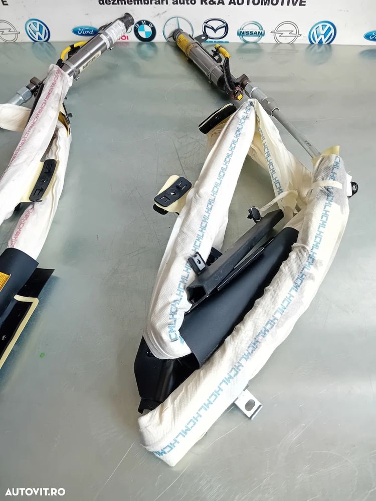 Airbag Cortina Lateral Stanga Dreapta Hyundai Santa Fe 2 II Model Cu 7 Locuri An 2006-2012 - 4