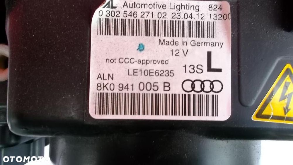 REFLEKTOR BIXENON LED AUDI A4 B8 8K0 LIFT 2012-2016 8k0941005 - 2