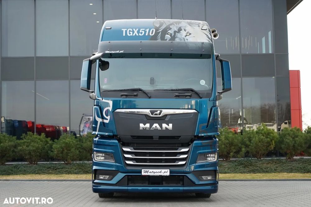 MAN TGX 18.510 / GX / MEGA / RETARDER / NAVI / PLATĂ JOSĂ - 4