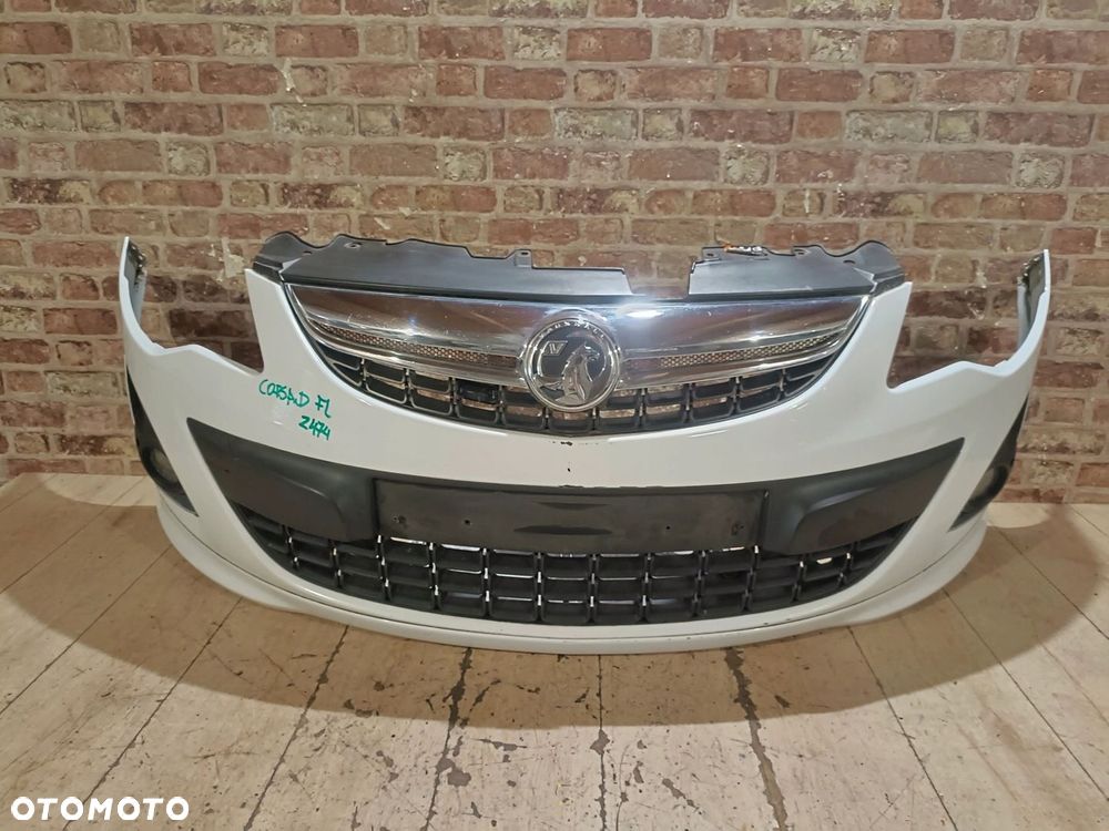 ZDERZAK PRZÓD OPC LINE OPEL CORSA D LIFT 2011/2014 ROK KOD LAKIERU Z474 - 1