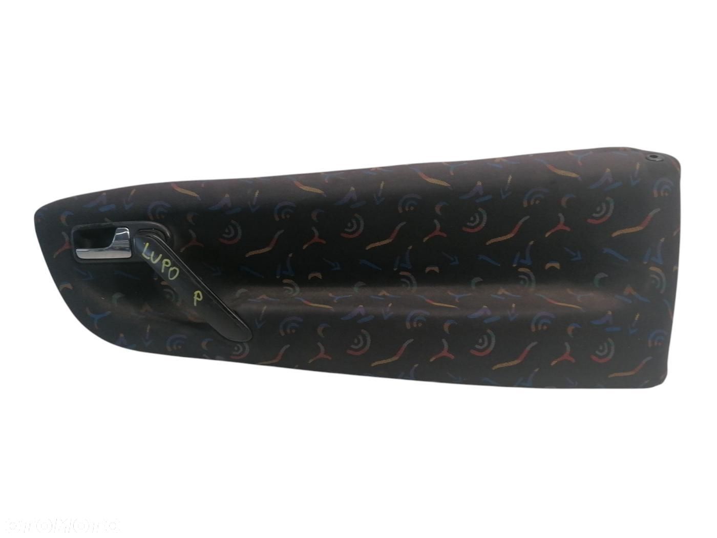 TAPICERKA DRZWI PRAWA VW LUPO 6H0837114A - 1