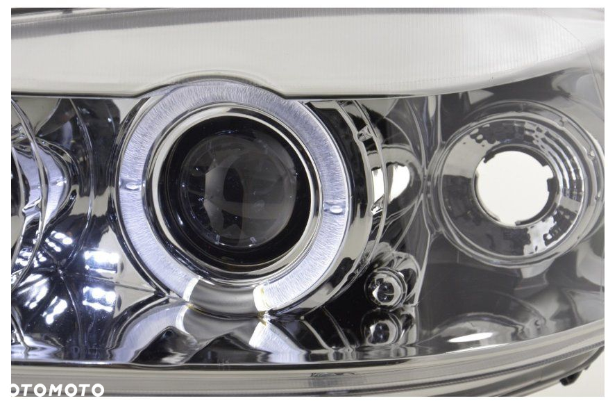 Reflektory Lampy OPEL ASTRA G II 2 SOCZEWKA CHROM - 4
