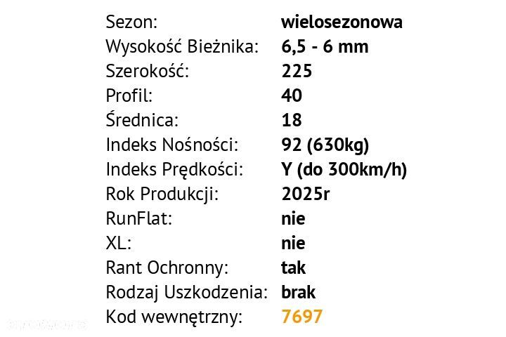 Bridgestone Turanza All Season 6 - 225/40 R18 - 3