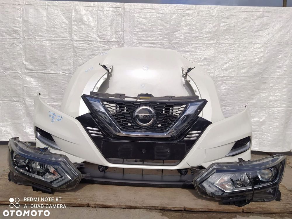 QASHQAI II LIFT PRZOD MASKA ZDERZAK LAMPY PAS