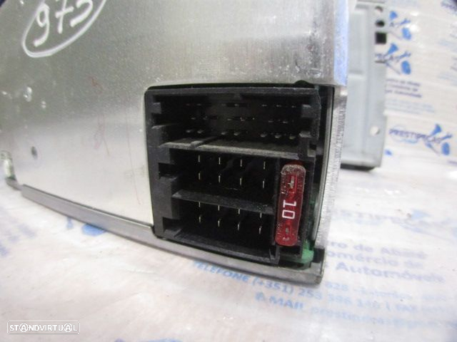 Radios A4518203479 001 SMART  FORTWO 2 451 2008 1.0I 60CV 3P BRANCO ORIGINAL VISTEON SW 2.14 - 3