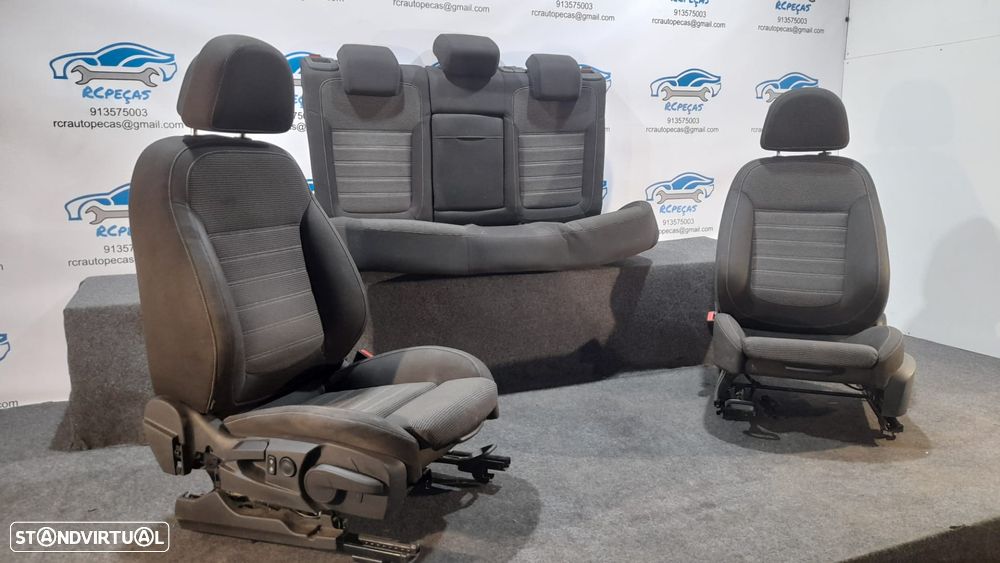 BANCO BANCOS TECIDO FRENTE FRONTAL TRASEIRO TRÁS AIRBAG ORIGINAL OPEL INSIGNIA A G09 SPORTS TOURER - 7