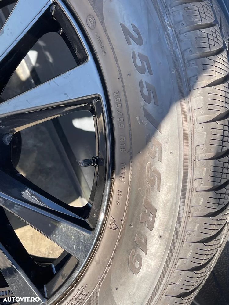 Jante Audi Q8 19 inch cu anvelope iarna Pirelli - 9