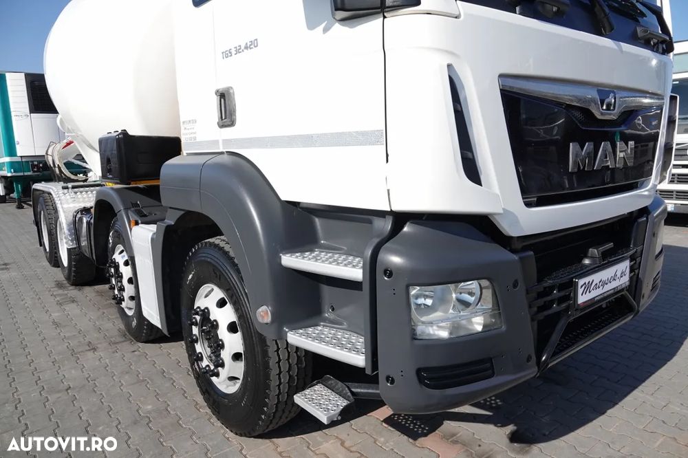 MAN TGS 32.420 / 8x4 / Betoniera IMER / PEAR 9M3 / 2018 - 5