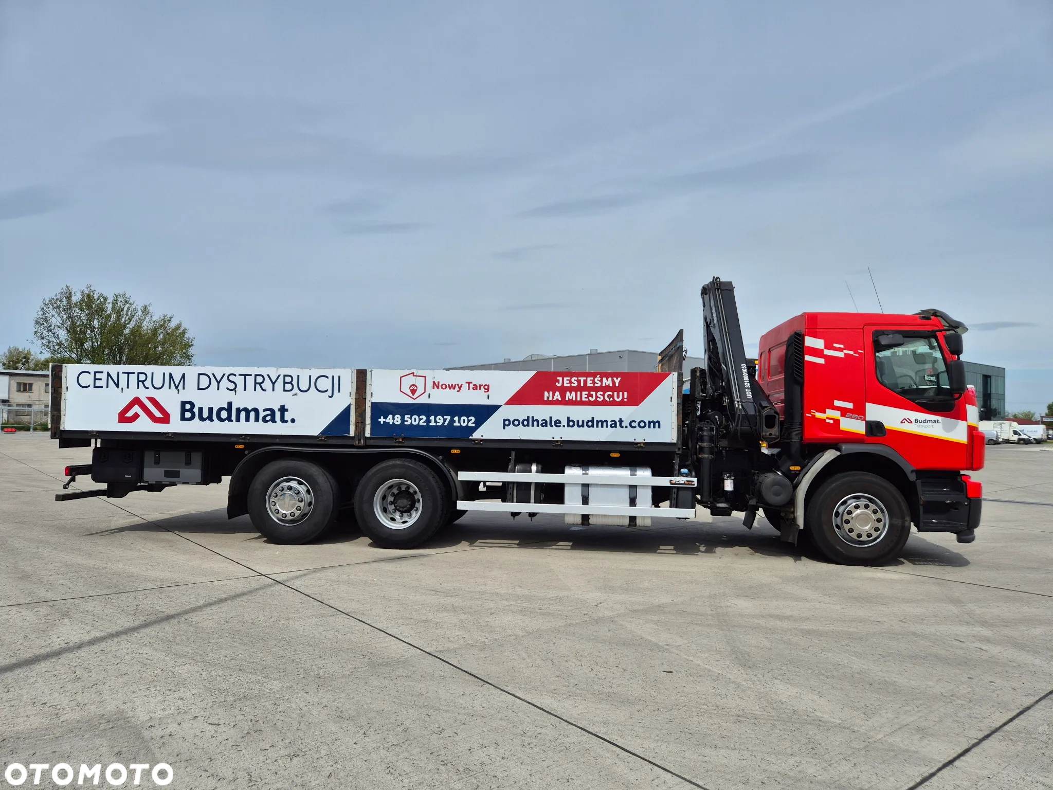 Volvo FE280  6x2  Żuraw HDS HIAB 166 Duo - 6