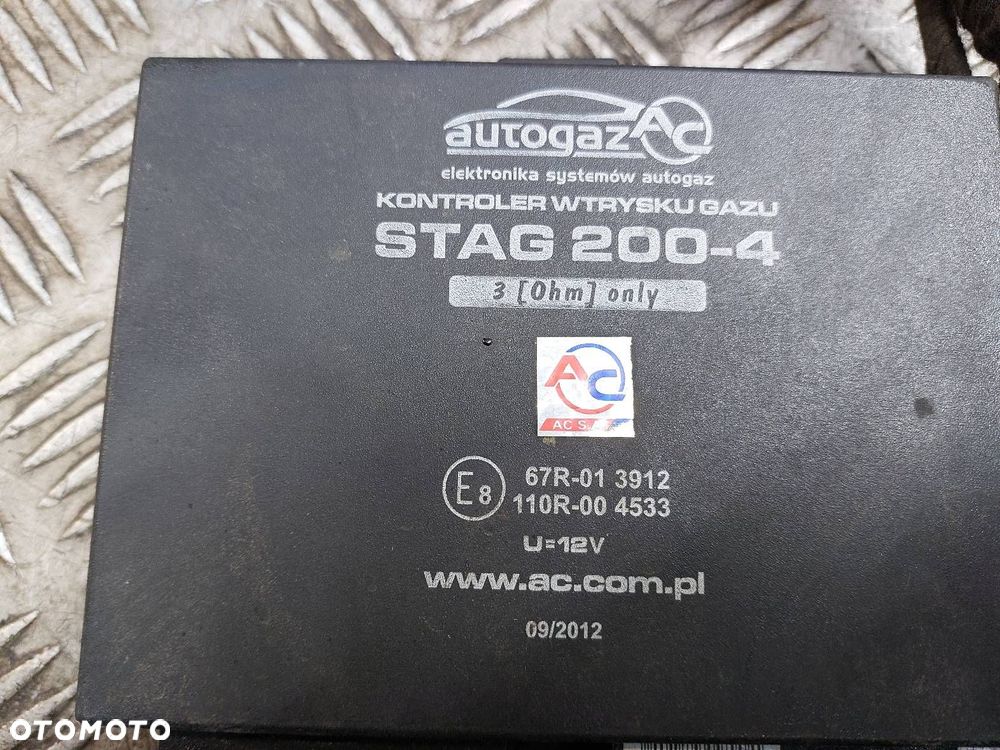 INSTALACJA GAZOWA LPG 4 CYL STAG 200-4 VALTEK TOMASETTO AT09 PS-01 - 2