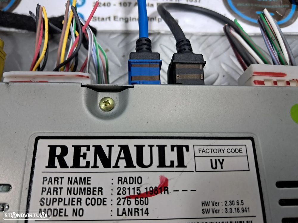 Radio Renault Megane 4 IV - 2