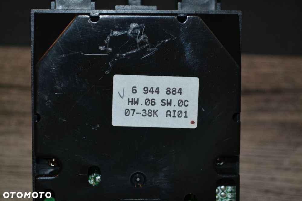 BMW E60 E61 E63 E64 ORYGINALNY PRZEŁĄCZNIK PANEL IDRIVE 6944884 - 4