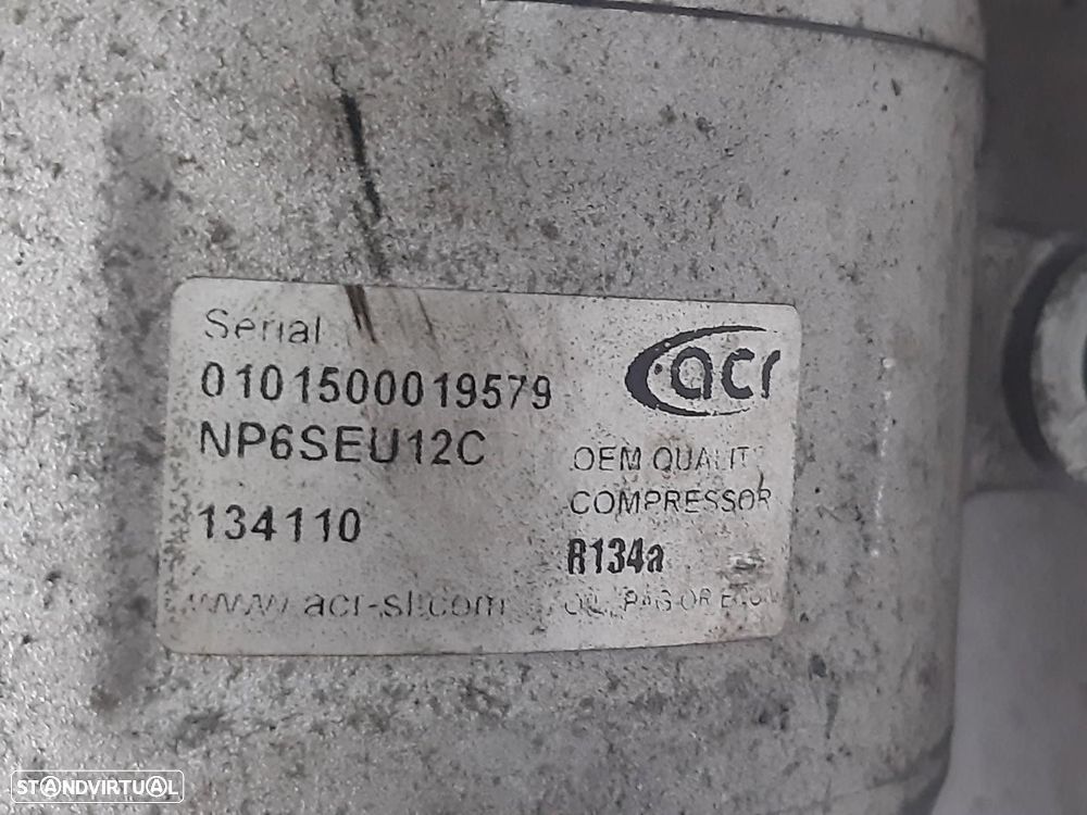 COMPRESSOR AR CONDICIONADO SKODA FABIA I 2004 -6Q0820803D - 4