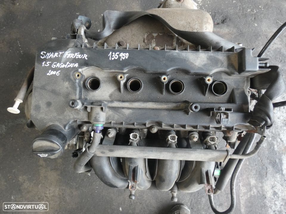 Motor 1.5 gasolina Smart com referncia M135.950 - 1