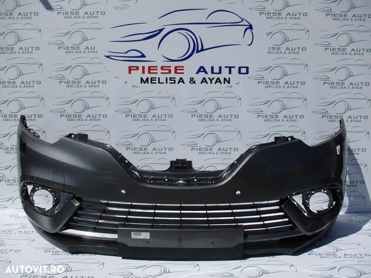 Bara fata Renault Scenic 4 an 2016-2017-2018-2019-2020-2021 Gauri pentru 4 senzori si spalatoare f - 1