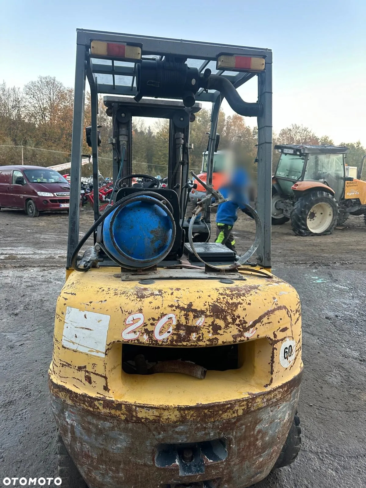 Nissan Wózek Widłowy Widlak NISSAN Udźwig 2.5 Tony TDL LPG Triplex - 5