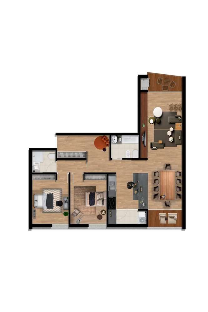 Apartamento T3 Venda em Freamunde,Paços de Ferreira - Grande imagem: 5/6