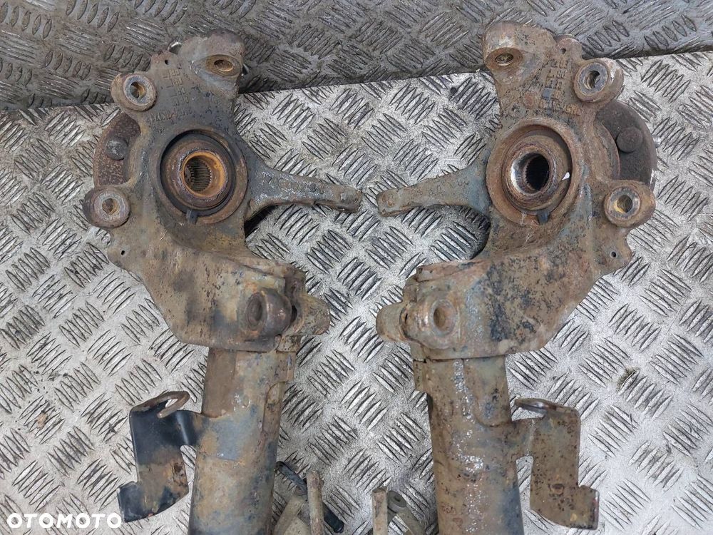 AMORTYZATOR SPRĘŻYNA ZWROTNICA LEWY + PRAWY PRZÓD FORD FOCUS MK2 1.6 TDCI - 7