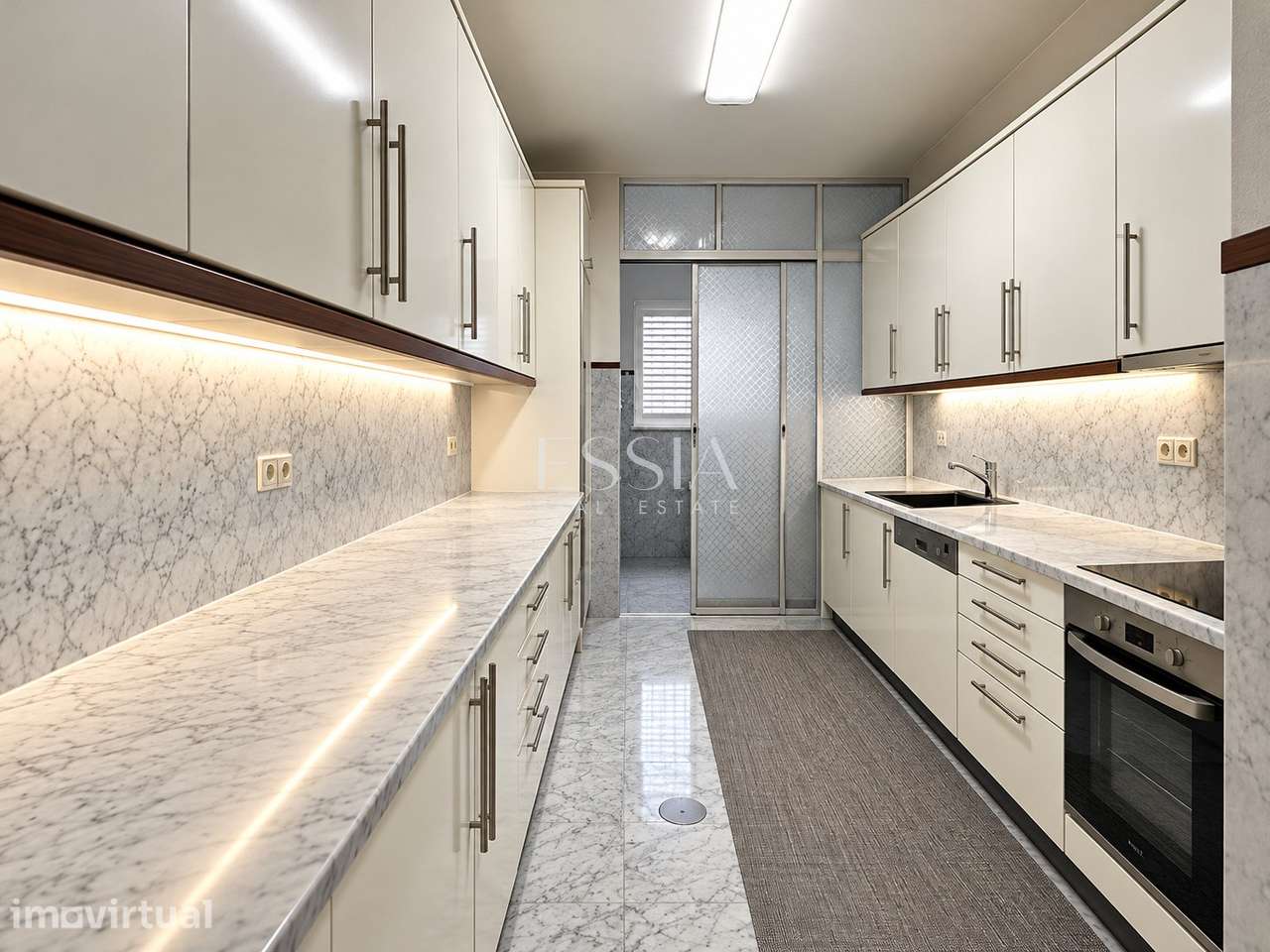 Apartamento T2 Vista Mar Garagem Condomínio Fechado São Félix Marinha - Grande imagem: 4/17