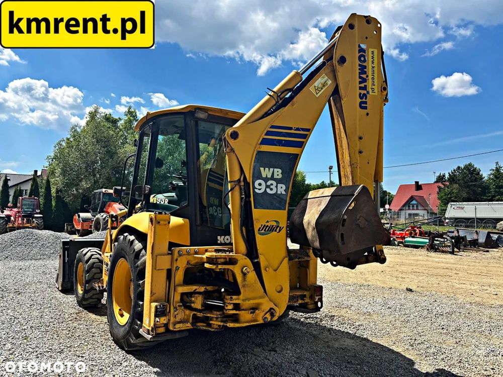Komatsu WB93R KOPARKO-ŁADOWARKA 2008R. MTH:3807! | JCB 3CX CAT 432 428 CASE 580 590 NEW HOLLAND 110 115 VOLVO BL 71 - 19