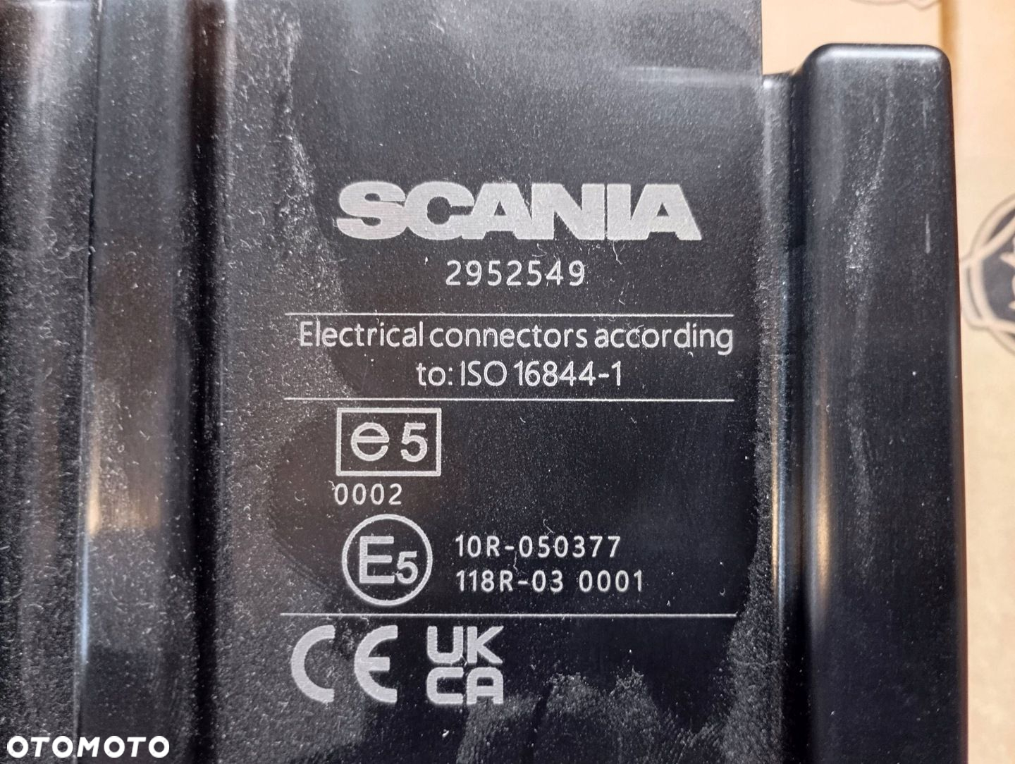 SCANIA P500 2021r TACHOGRAF  CZUJNIK SKRZYNI 2952549 02623642 A3C086450002 - 2