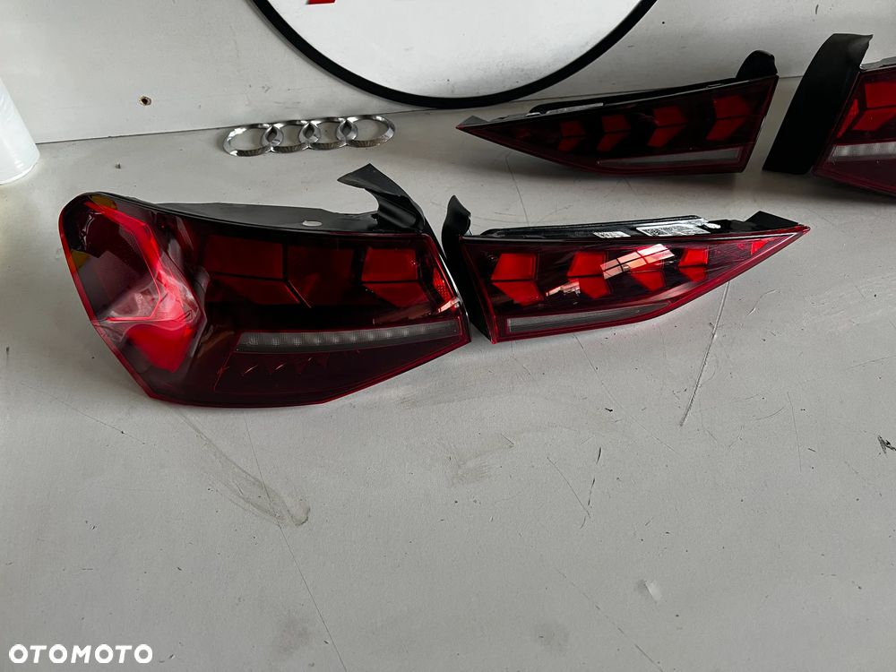 AUDI A3 RS3 SEDAN LIFT lampy LED tył tylne KOMPLET 8Y0945207C 8Y0945307A 8Y0945208C 8Y0945308A - 2