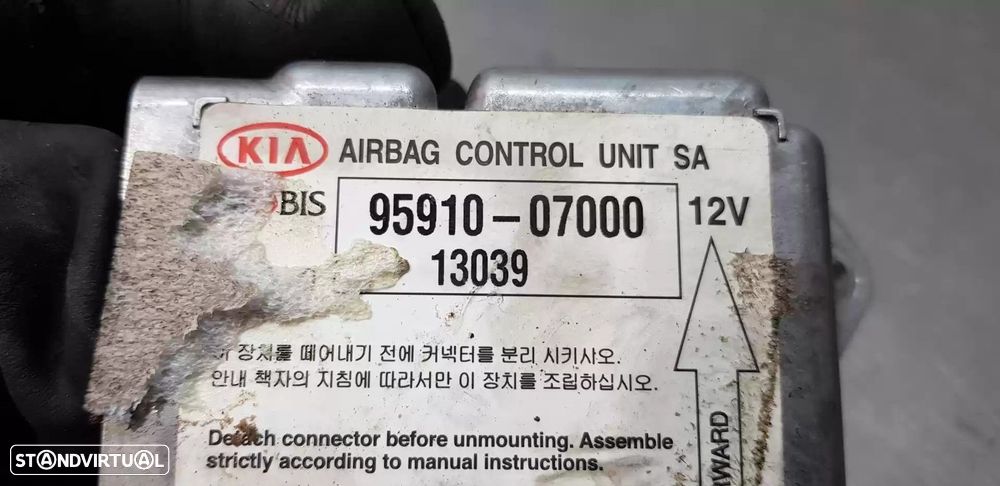CENTRALINA AIRBAG KIA PICANTO 2004 -9591007000 - 4