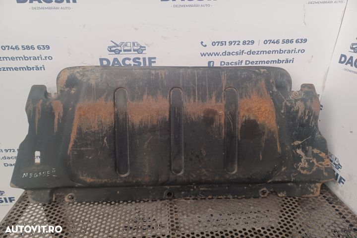 Scut motor metalic Renault Megane 2  [din 2002 pana  2006] seria Sedan 1.5 dCi MT (82 hp) - 1