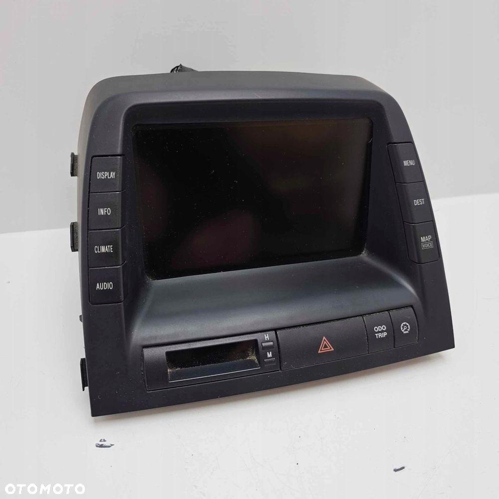 toyota prius ii 2 radio navi gps nawigacja ekran - 3