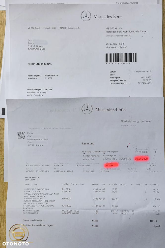 Mercedes-Benz Klasa E 220 d 4-Matic 9G-TRONIC - 31