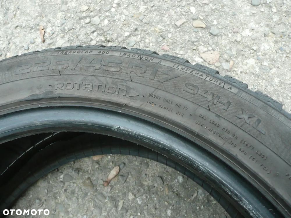 17” - NOKIAN - 225/45 r17 cali - Opony WR d4 + Możliwy MONTAŻ !! - 8